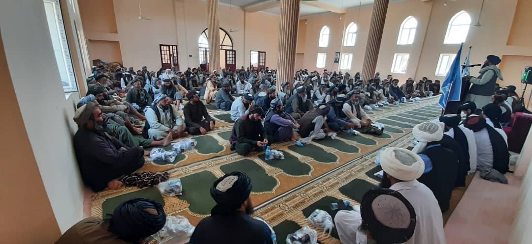 د بلخ په چهاربولک ولسوالۍ کې د اسلامي اخوت او ولسي ستونزو د اورېدو غونډه ترسره شوه.