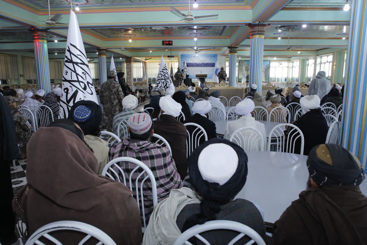 په فراه ولایت کې له ولسونو سره یوه لویه غونډه ترسره شوه