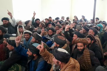 د هيواد په ۱۰ ولايتونو کې له ولسي خلکو سره د اسلامي اخوت او ستونزو اورېدو غونډې