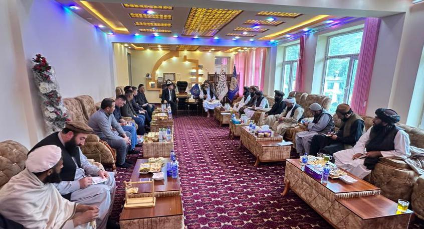 A Meeting on the Status of the Construction of the Pamir Complex High School in Badakhshan